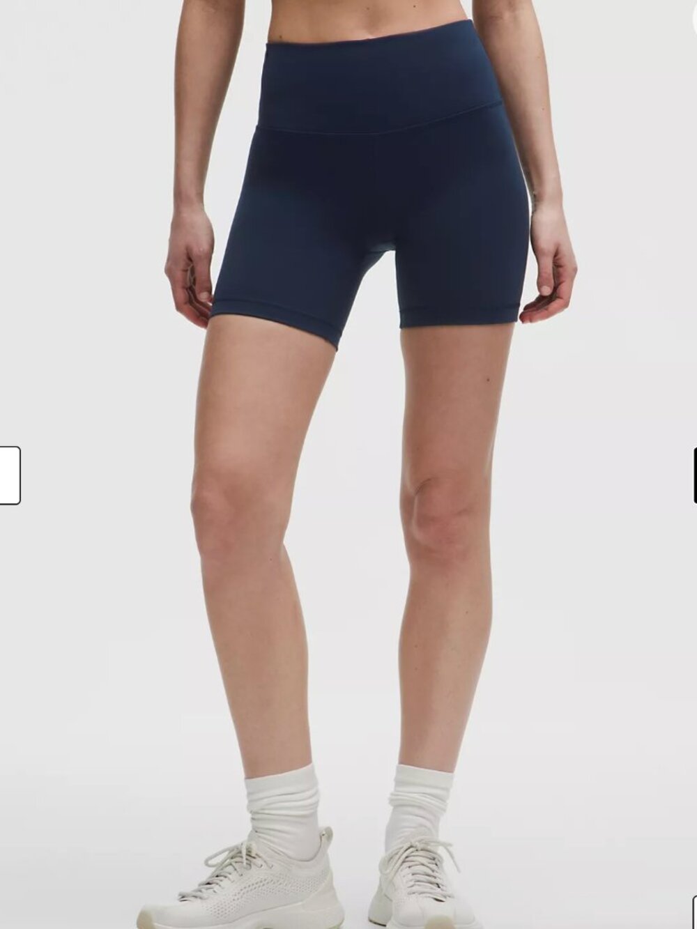 ✨ NWT Lululemon Wunder Train High-Rise Short 6" – Navy – Size 4